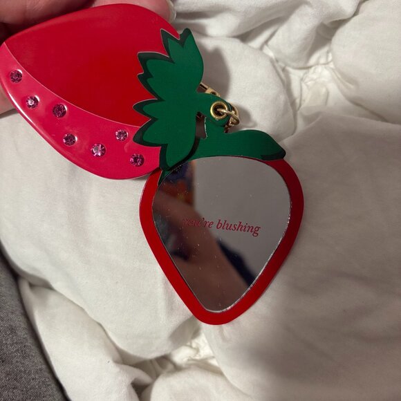Strawberry bag charm - Gem Kate Spade x Target \